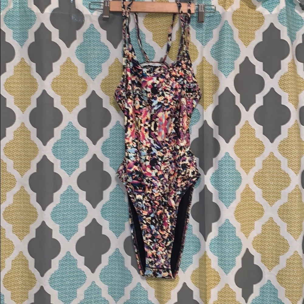 Jolyn Patterned Ash Onesie